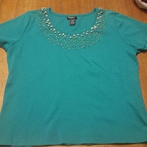 👕👸🐚 Seashell Scoop Neckline Top